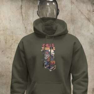 Chills and Thrills || Premium Hooded Sweatshirt ||