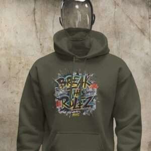 Break The Rulez || Premium Streetwear Hooded Sweatshirt ||
