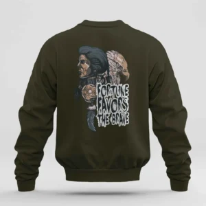 Fortune Favours The Brave || Premium Streetwear Sweatshirt ||