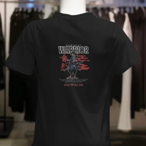 Samurai The Warrior || Premium Streetwear Supima Half T-shirt ||