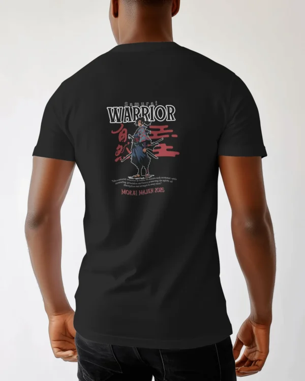 Samurai The Warrior || Premium Streetwear Supima Half T-shirt ||