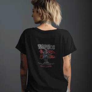 Samurai The Warrior || Premium Streetwear Supima Half T-shirt ||