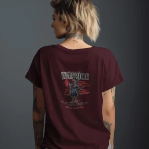 Samurai The Warrior || Premium Streetwear Supima Half T-shirt ||