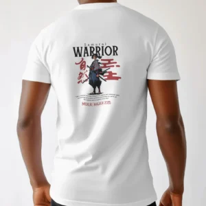 Samurai The Warrior || Premium Streetwear Supima Half T-shirt ||