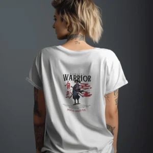 Samurai The Warrior || Premium Streetwear Supima Half T-shirt ||