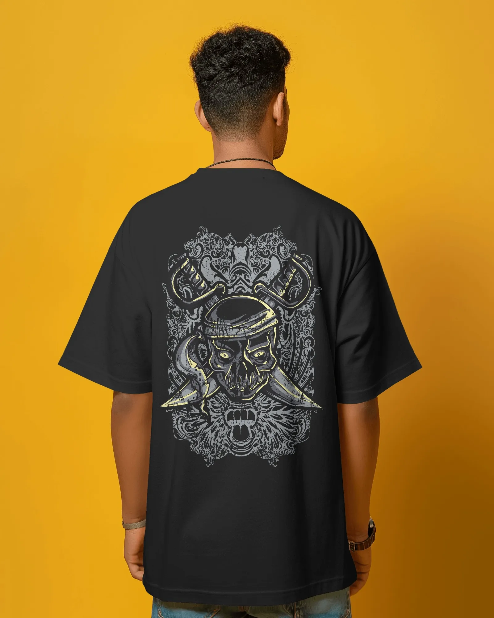 Skull Sovereign || Premium Streetwear Oversized T-shirt || - Image 5