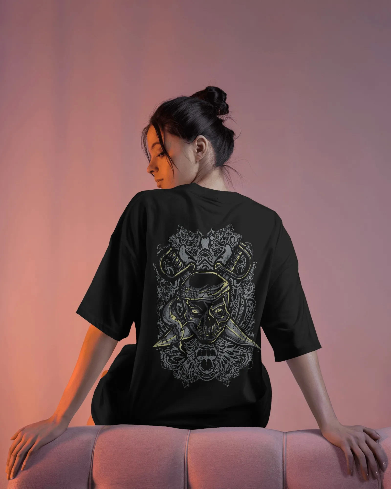 Skull Sovereign || Premium Streetwear Oversized T-shirt || - Image 7