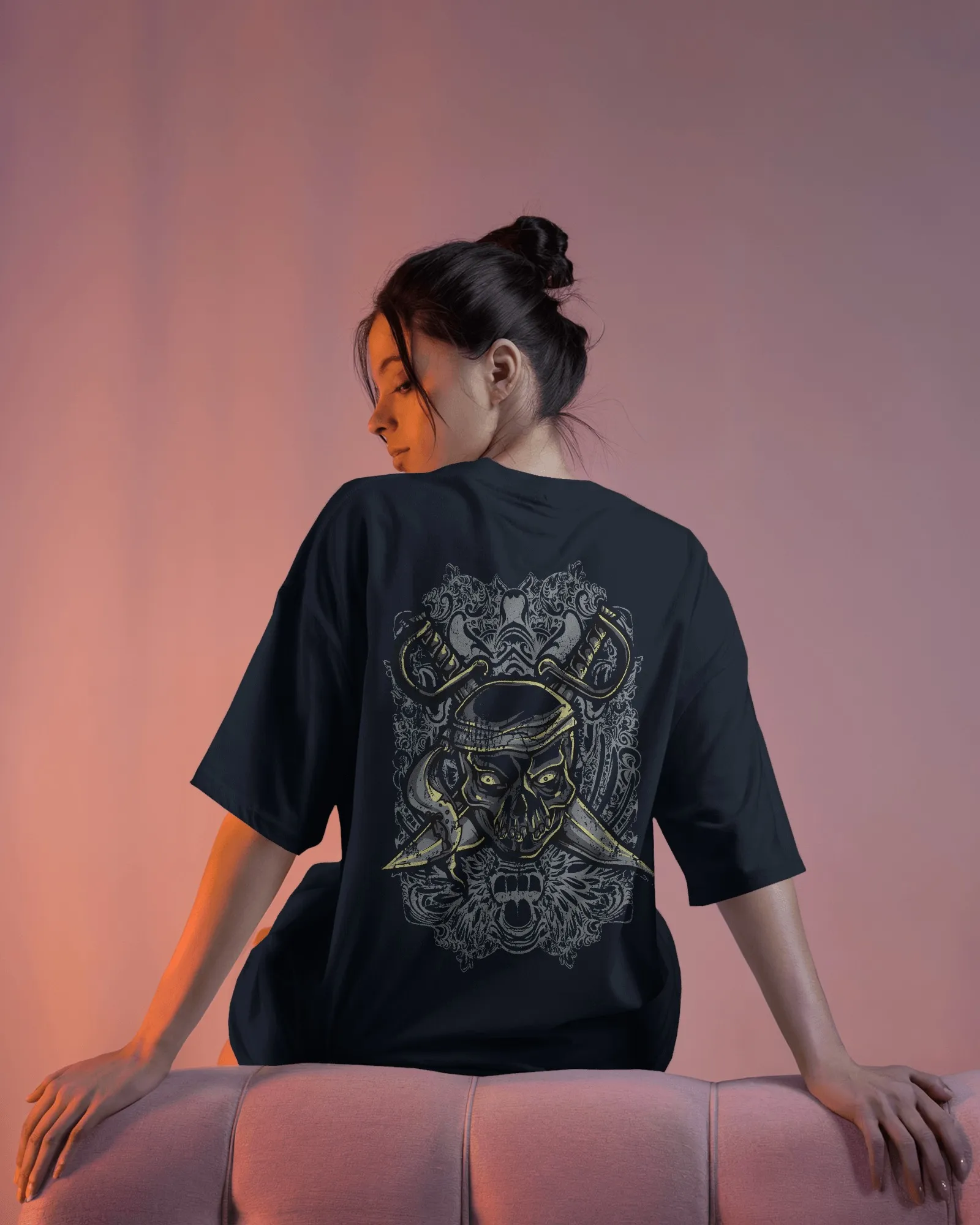 Skull Sovereign || Premium Streetwear Oversized T-shirt || - Image 13