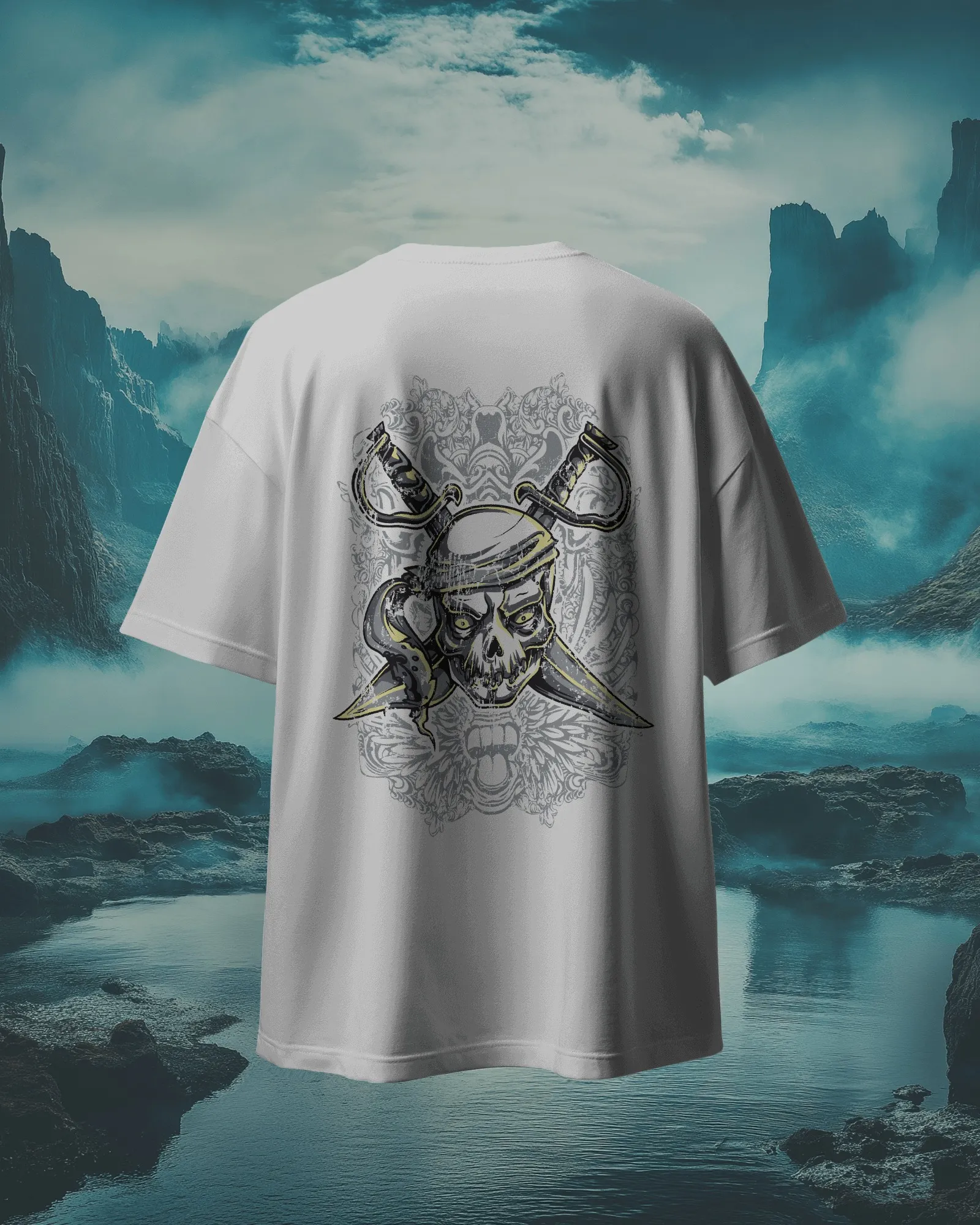 Skull Sovereign || Premium Streetwear Oversized T-shirt || - Image 15