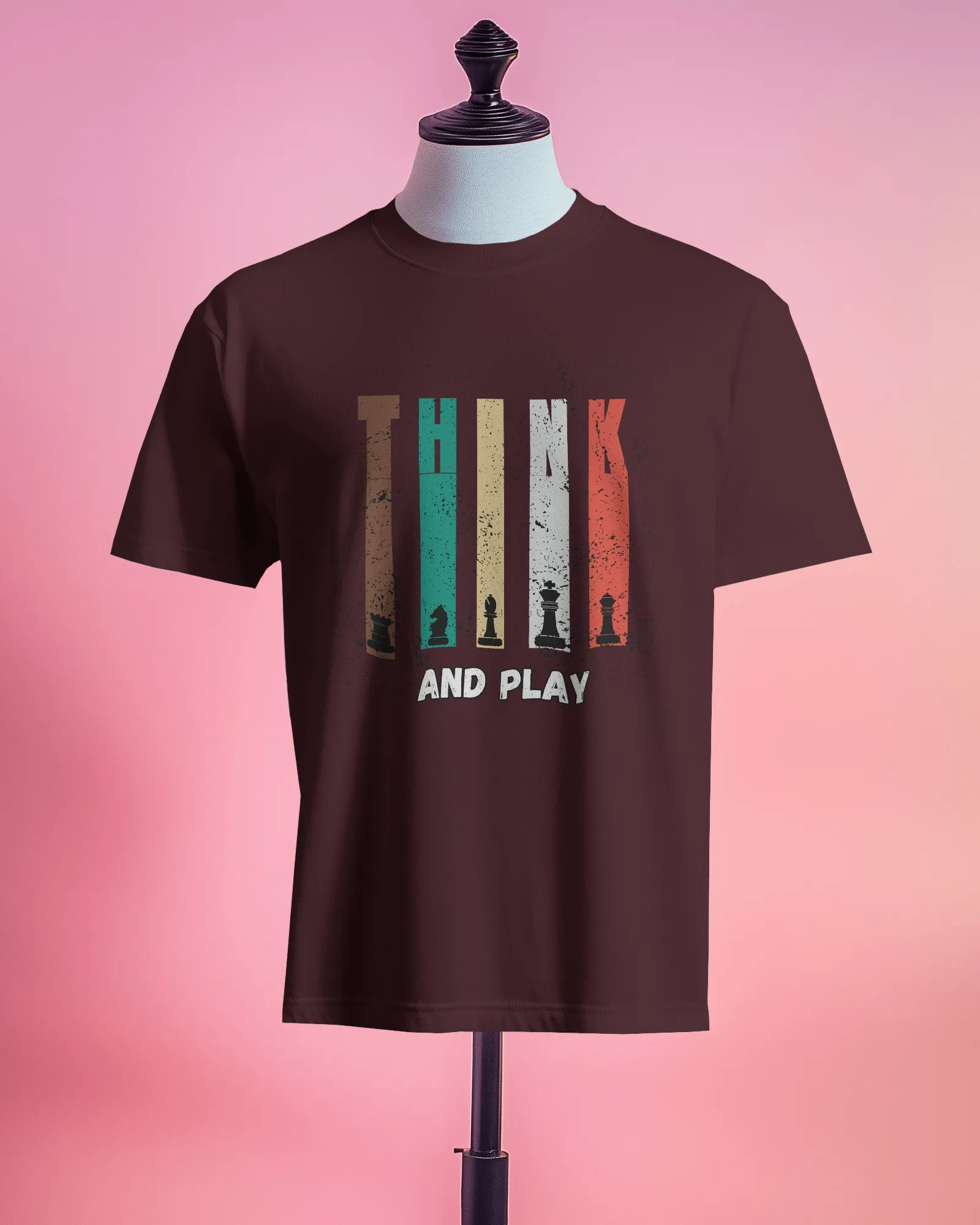 Think and Play || Premium Streetwear Supima Half T-shirt || - Image 10