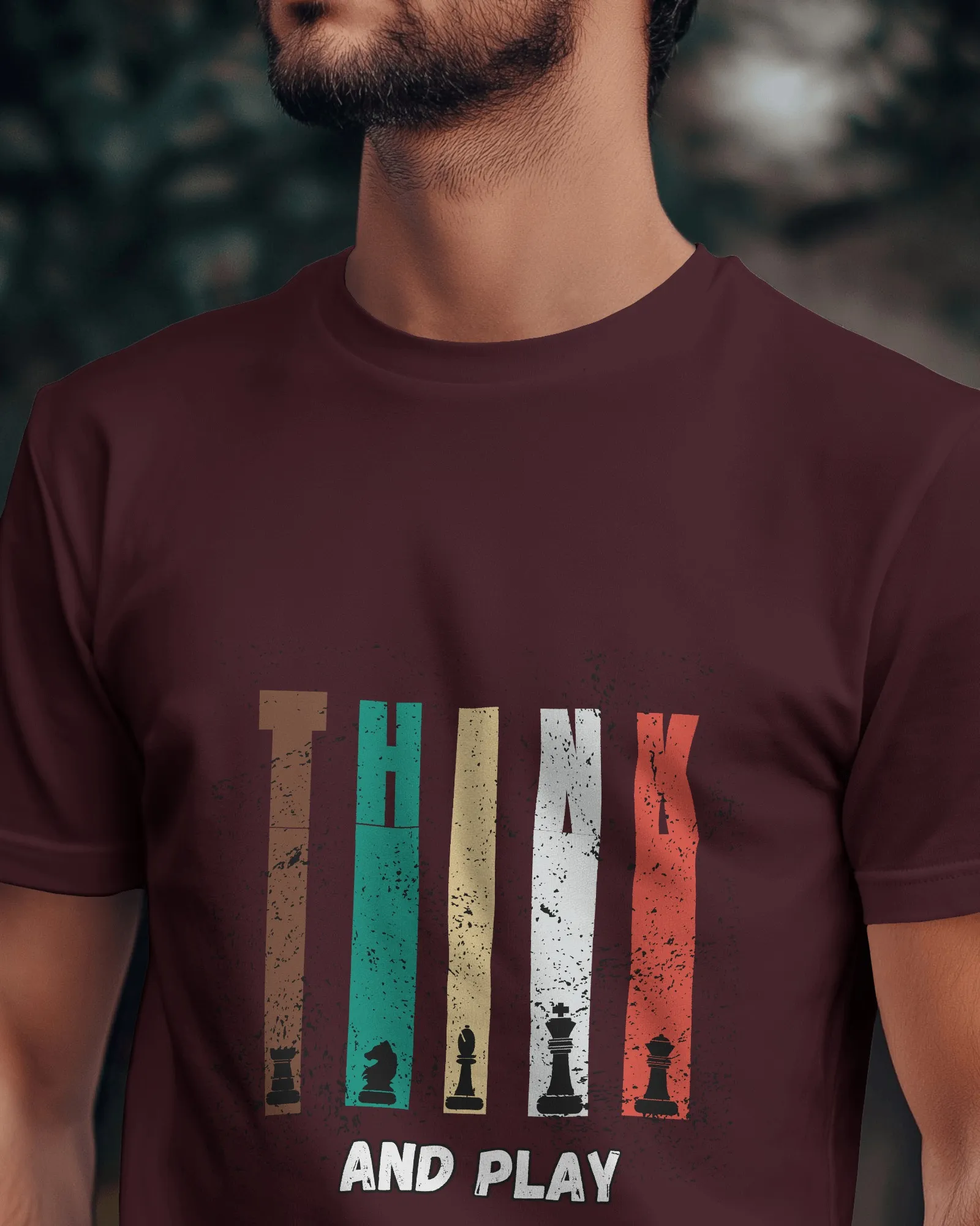 Think and Play || Premium Streetwear Supima Half T-shirt || - Image 12