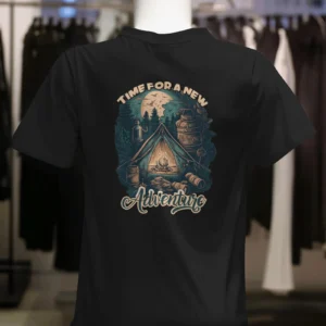Time for a New Adventure || Premium Streetwear Supima Half T-shirt ||