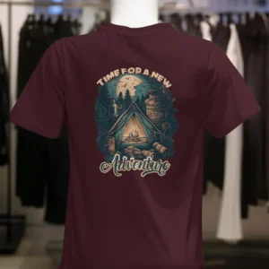 Time for a New Adventure || Premium Streetwear Supima Half T-shirt ||