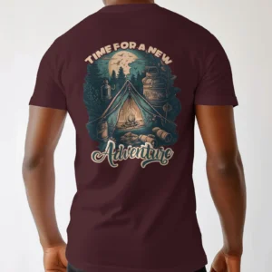 Time for a New Adventure || Premium Streetwear Supima Half T-shirt ||