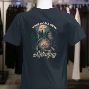 Time for a New Adventure || Premium Streetwear Supima Half T-shirt ||