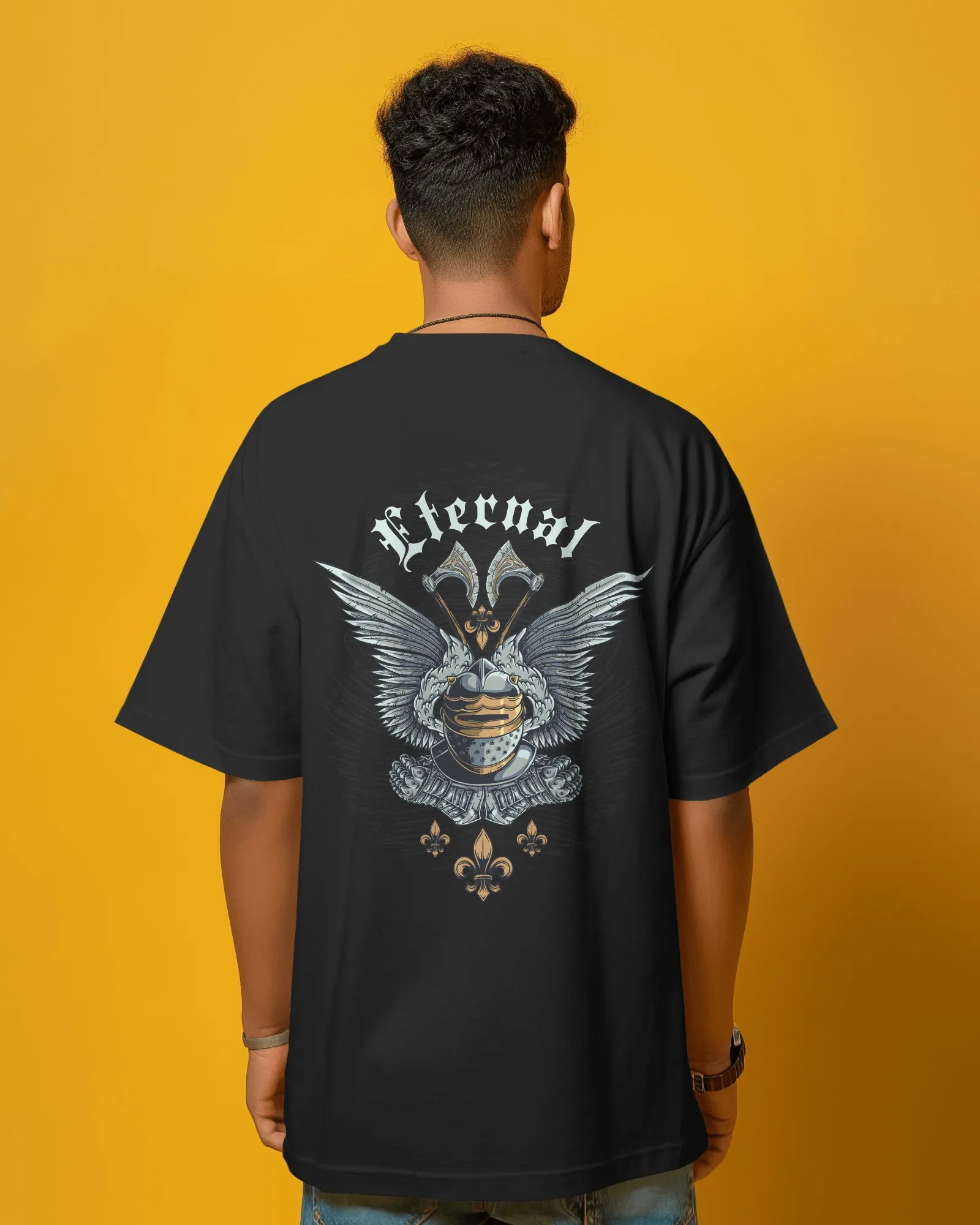 Timeless Knight || Premium Streetwear Oversized T-shirt || - Image 5