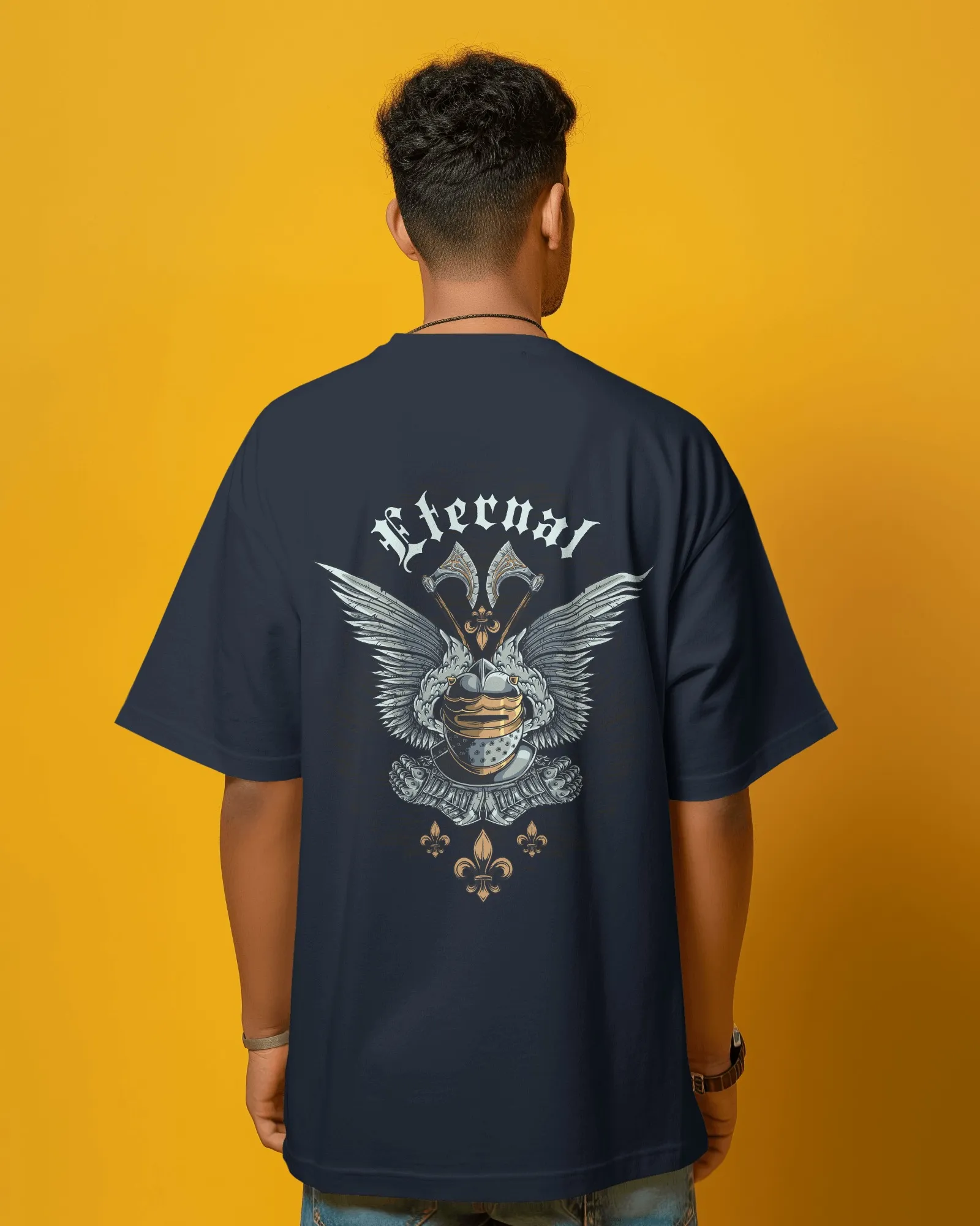 Timeless Knight || Premium Streetwear Oversized T-shirt || - Image 11