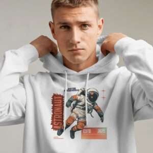 Astronauts ESTD 2025 || Premium Hooded Sweatshirt ||