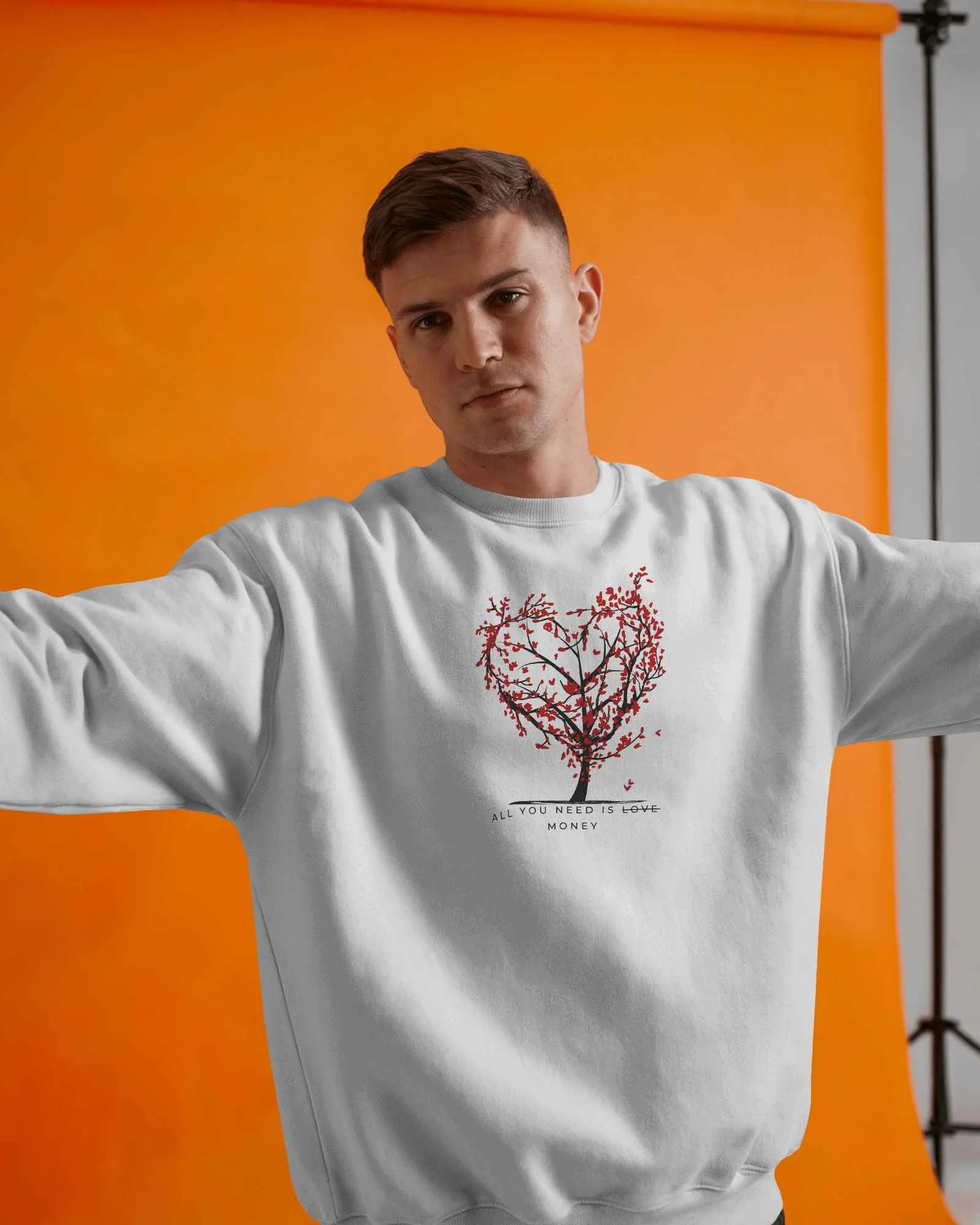 All You Need Is Money || Premium Streetwear Oversized Sweatshirt || - Image 15