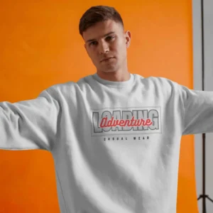 Adventure Loading  || Premium Streetwear Oversized Sweatshirt ||