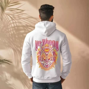 YuZhong Inferno || Premium streetwear Heavyweight Zip Hoodie ||