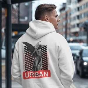 Urban Angel Streetwear || Premium Streetwear Hooded Sweatshirt ||
