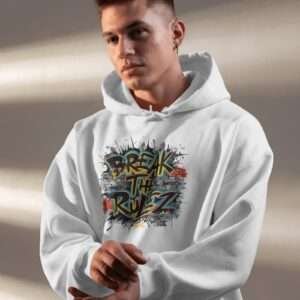 Break The Rulez || Premium Streetwear Hooded Sweatshirt ||