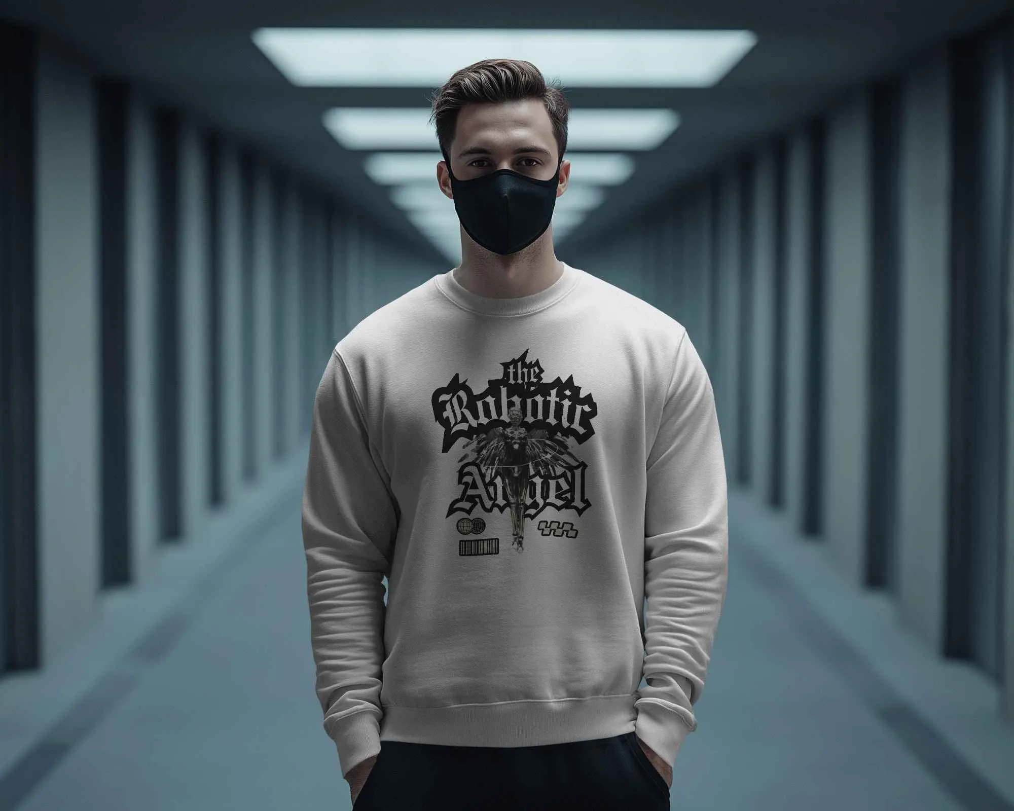 The Robotic Angel || Premium Streetwear Sweatshirt - Image 64