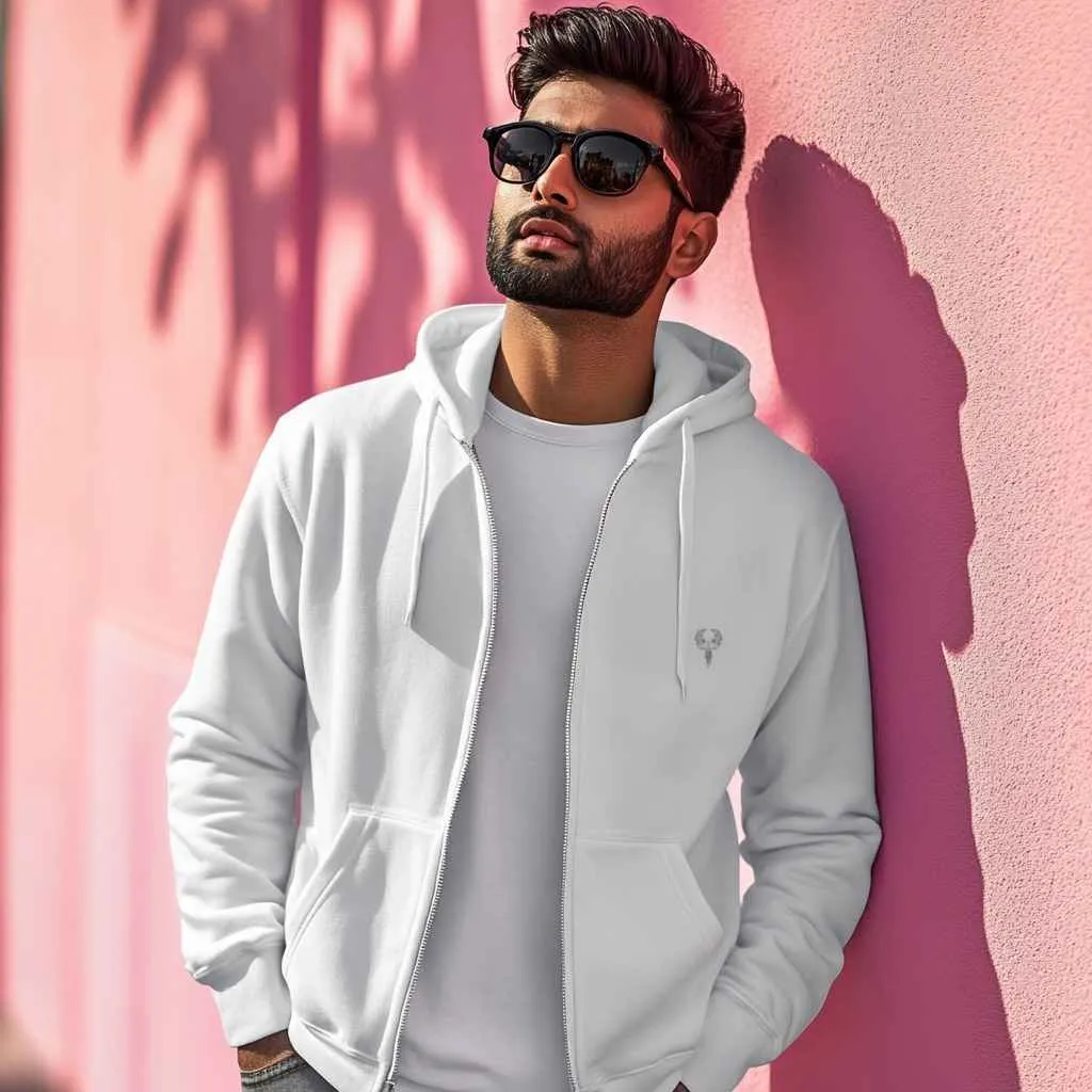 Ethereal Balance || Premium Streetwear Heavyweight Zip Hoodie || - Image 10