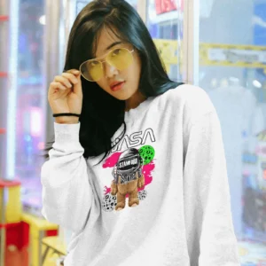 NASA Moonwalker Bear || Premium Streetwear Sweatshirt ||