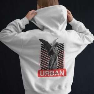 Urban Angel Streetwear || Premium Streetwear Hooded Sweatshirt ||