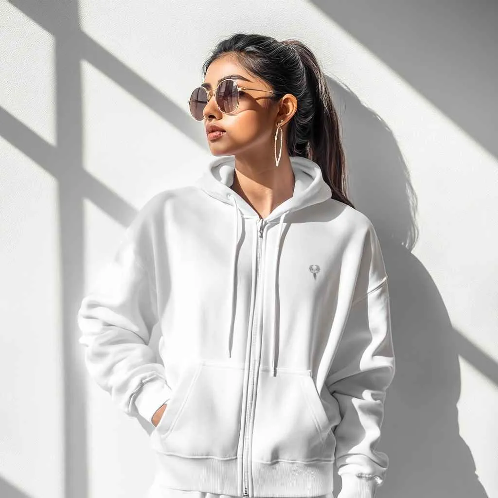 Ethereal Balance || Premium Streetwear Heavyweight Zip Hoodie || - Image 12