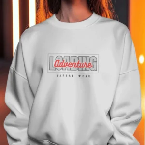 Adventure Loading  || Premium Streetwear Oversized Sweatshirt ||