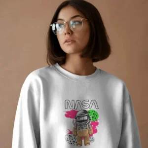 NASA Moonwalker Bear || Premium Streetwear Sweatshirt ||