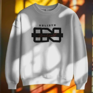Believe In Yourself Quote || Premium Streetwear Oversized Sweatshirt ||