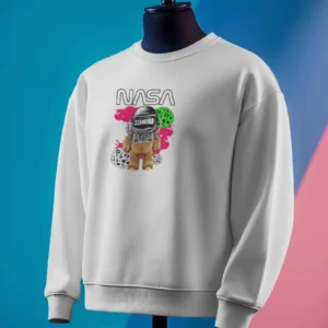 NASA Moonwalker Bear || Premium Streetwear Sweatshirt ||