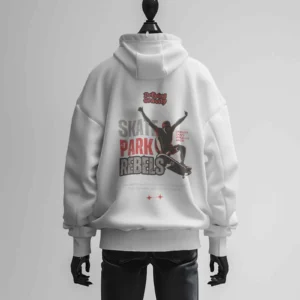 Defying Gravity With Skates || Premium Streetwear Heavyweight Zip Hoodie ||