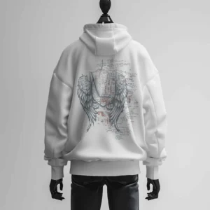 Ethereal Balance || Premium Streetwear Heavyweight Zip Hoodie ||