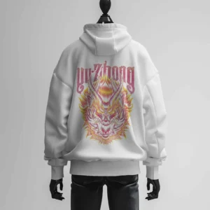 YuZhong Inferno || Premium streetwear Heavyweight Zip Hoodie ||