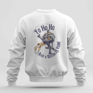 Skull Rum Raider Yo! Ho! Ho!! || Premium Streetwear Oversized Sweatshirt ||