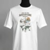 "Adventure Awaits Supima T-shirt front view" "Morbi Maven premium Supima streetwear tee" "Luxury unisex Supima half T-shirt India"